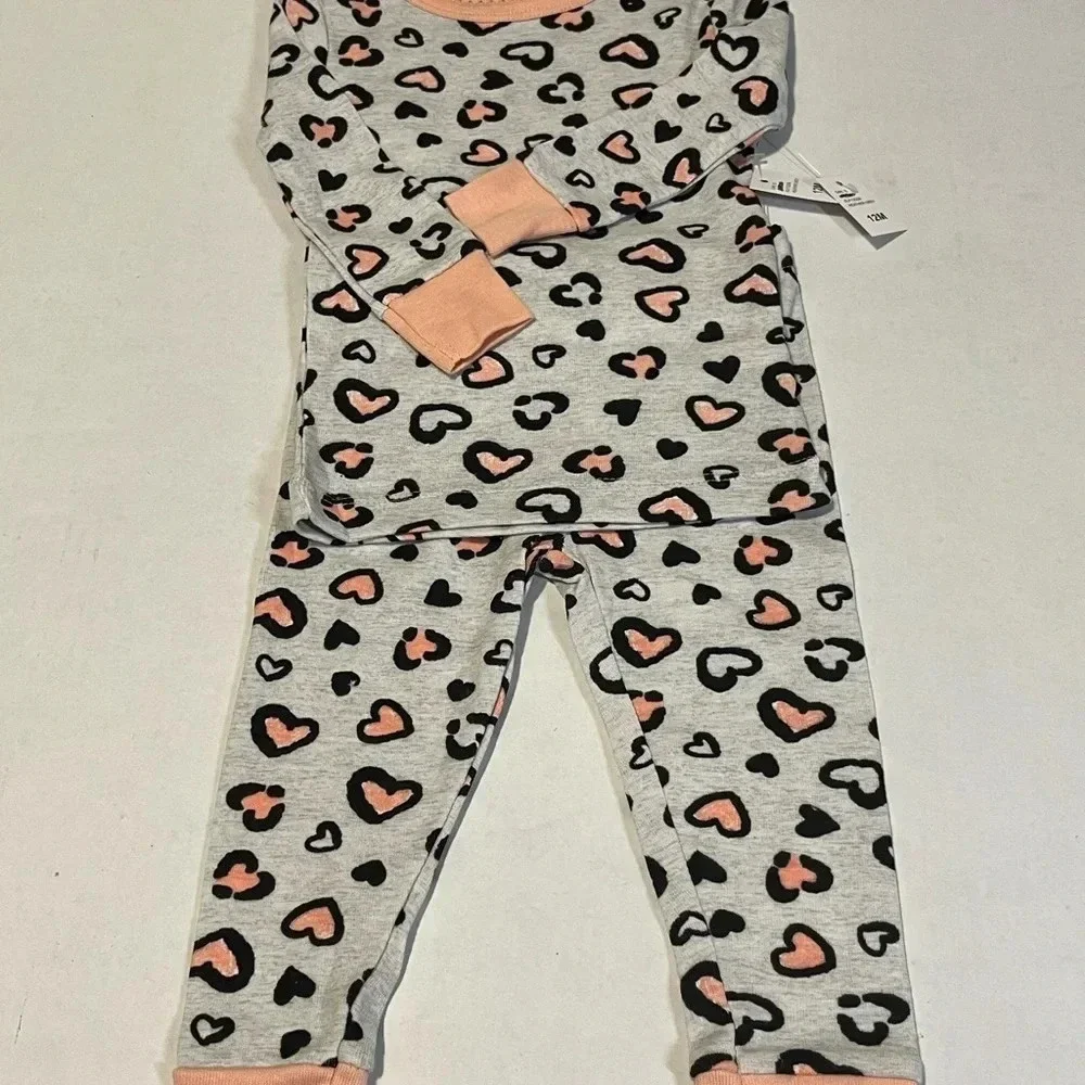 Koola Baby pajamas 4 piece set with short and long sleeve and pant elastic waist